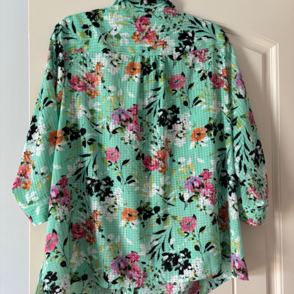 2X KIM ROGERS BLOUSE - Picture 2 of 4